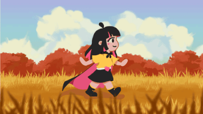 Freehand Walk Animation